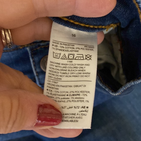 Old Navy size 16 jean; size L (oversized) Lush large top; great outfit!! - Picture 4 of 6